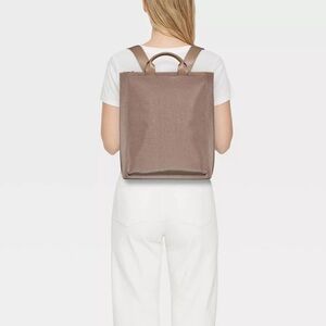 A New Day Backpack Taupe with Handles Preloved